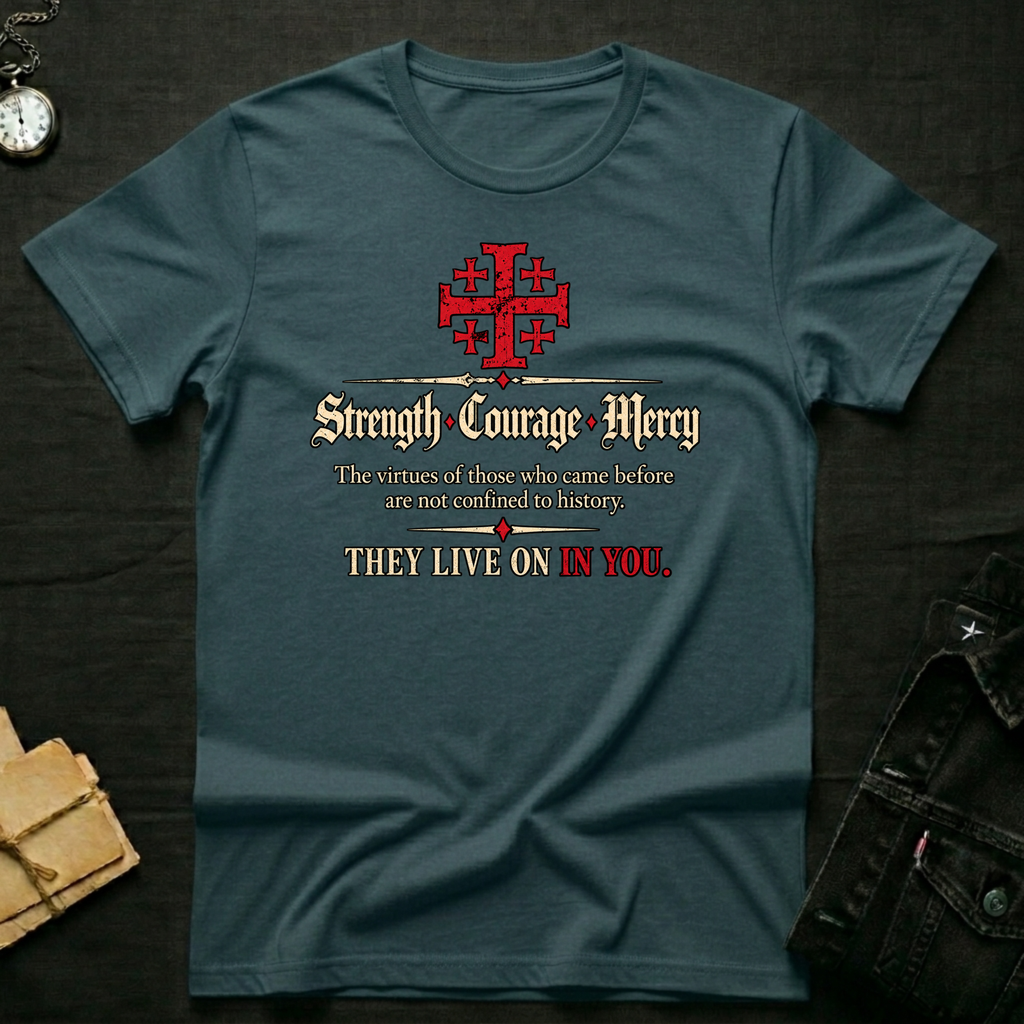 Strength Courage Mercy T-shirt