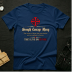 Strength Courage Mercy T-shirt