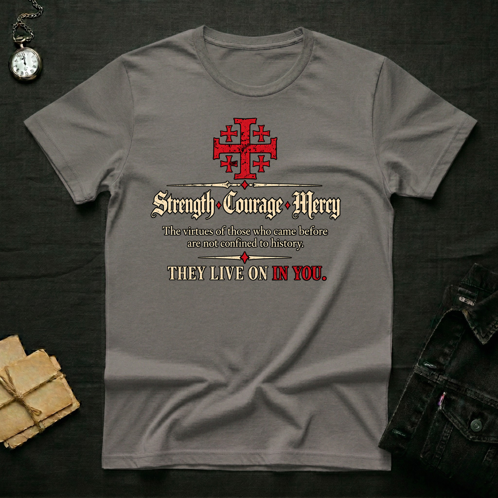 Strength Courage Mercy T-shirt