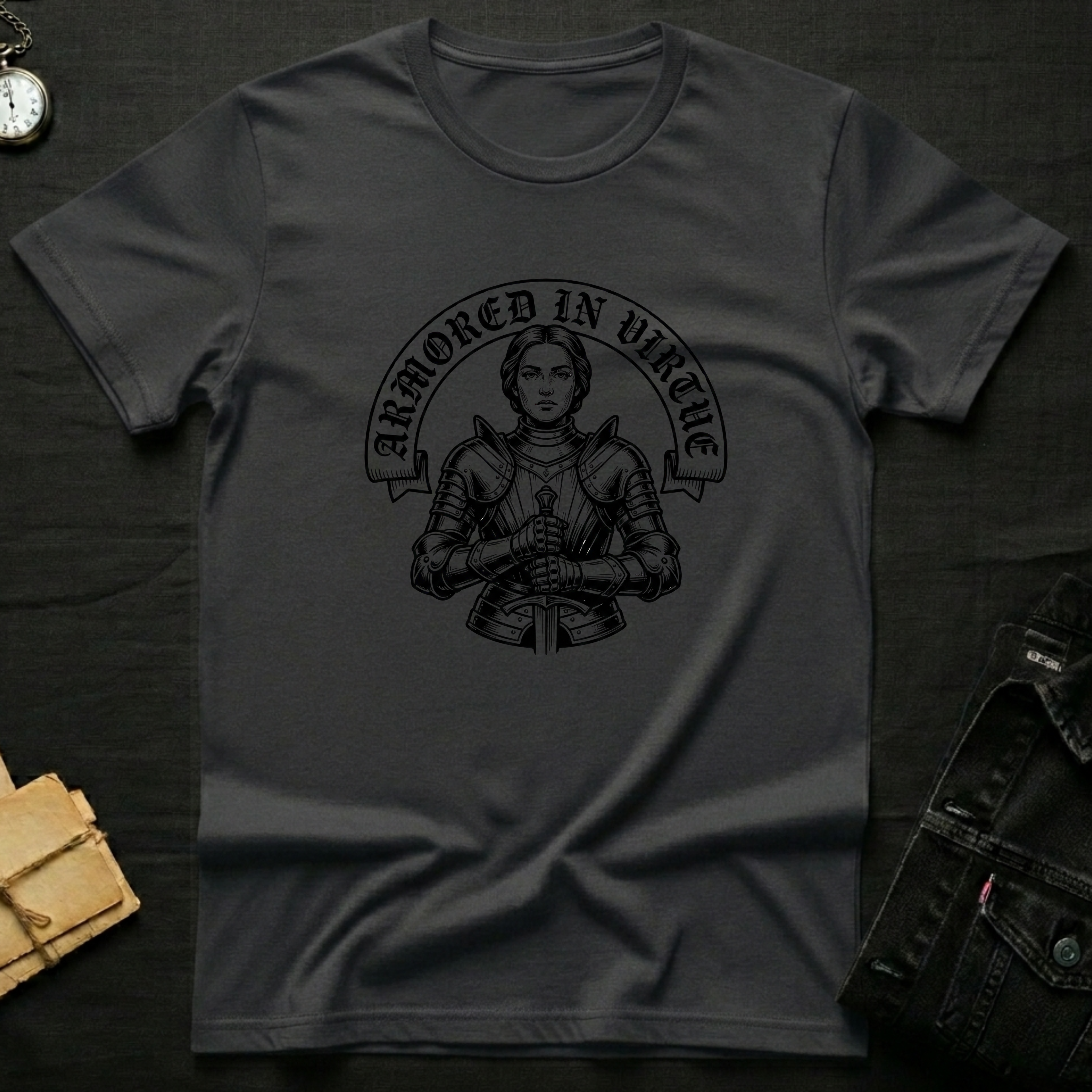Armoured in Vertue T-Shirt