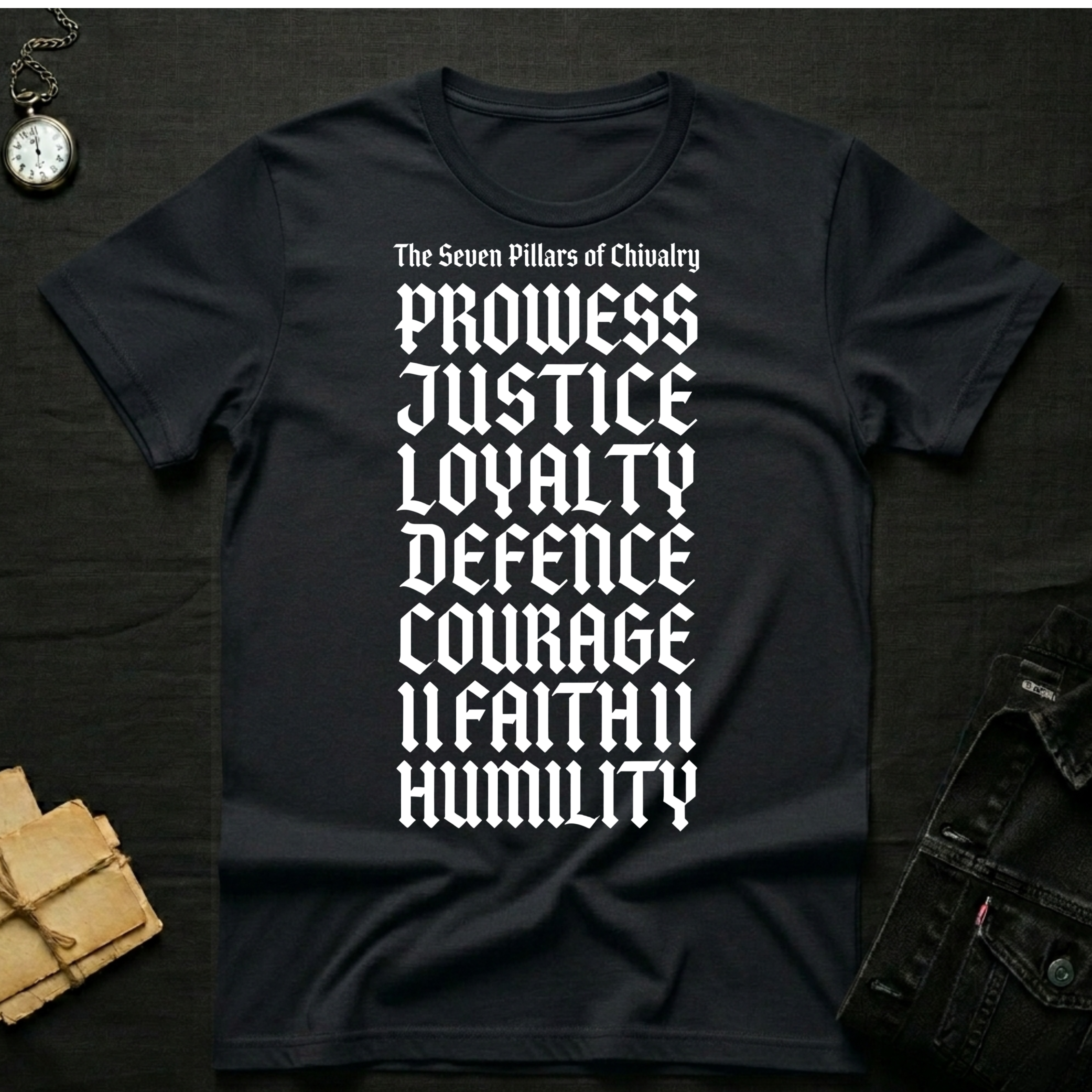 The 7 pillars of chivelry T-Shirt