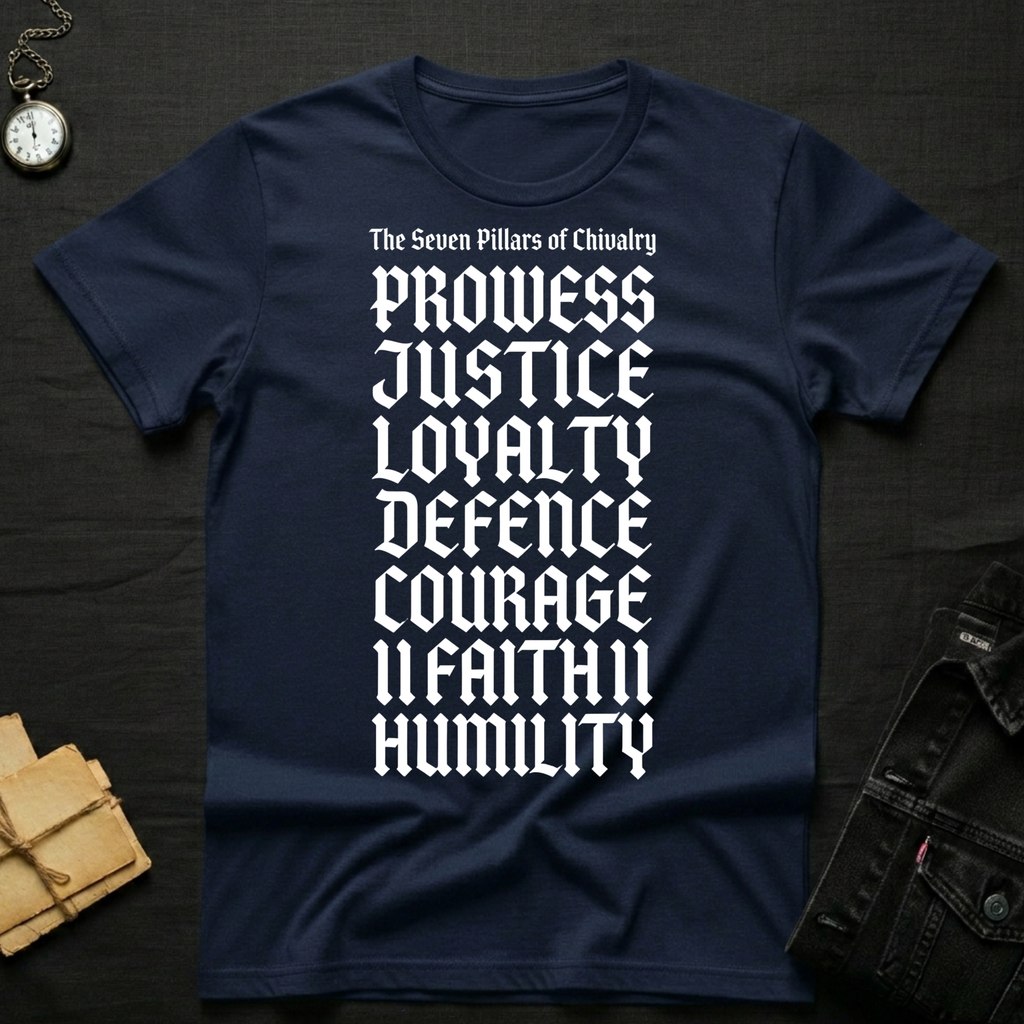 The 7 pillars of chivelry T-Shirt