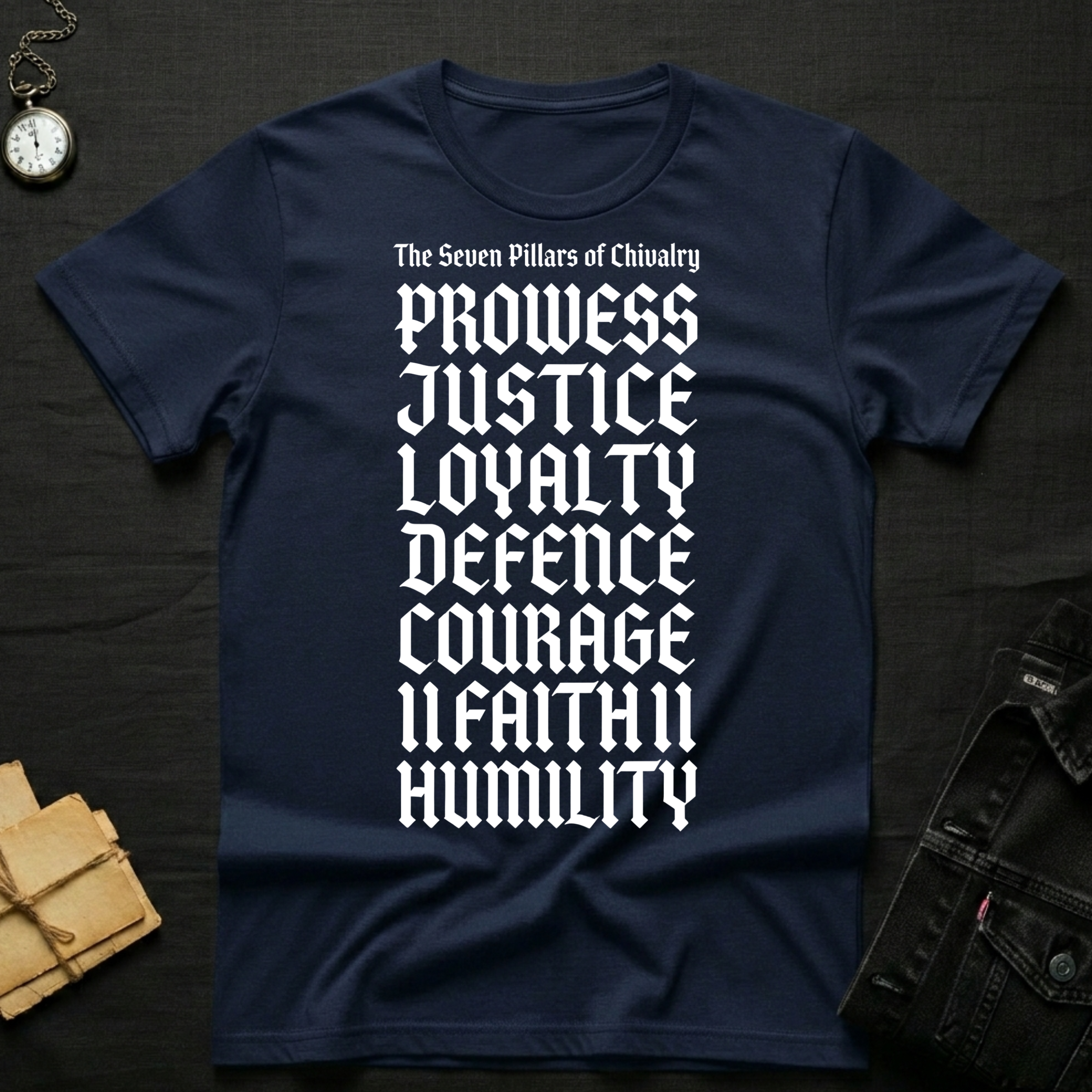The 7 pillars of chivelry T-Shirt