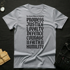 The 7 pillars of chivelry T-Shirt