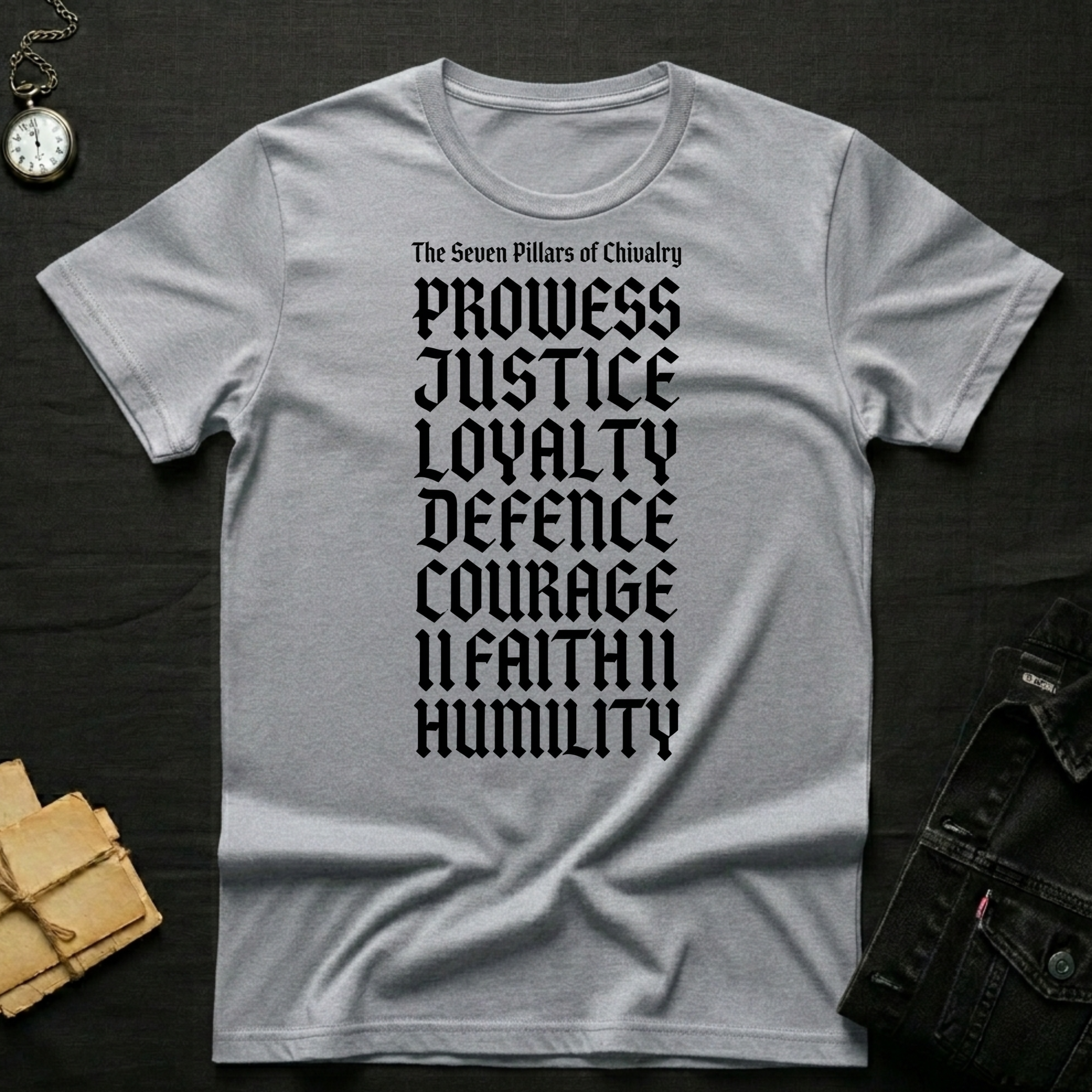 The 7 pillars of chivelry T-Shirt