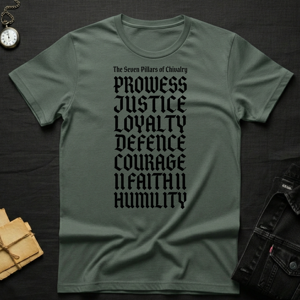 The 7 pillars of chivelry T-Shirt