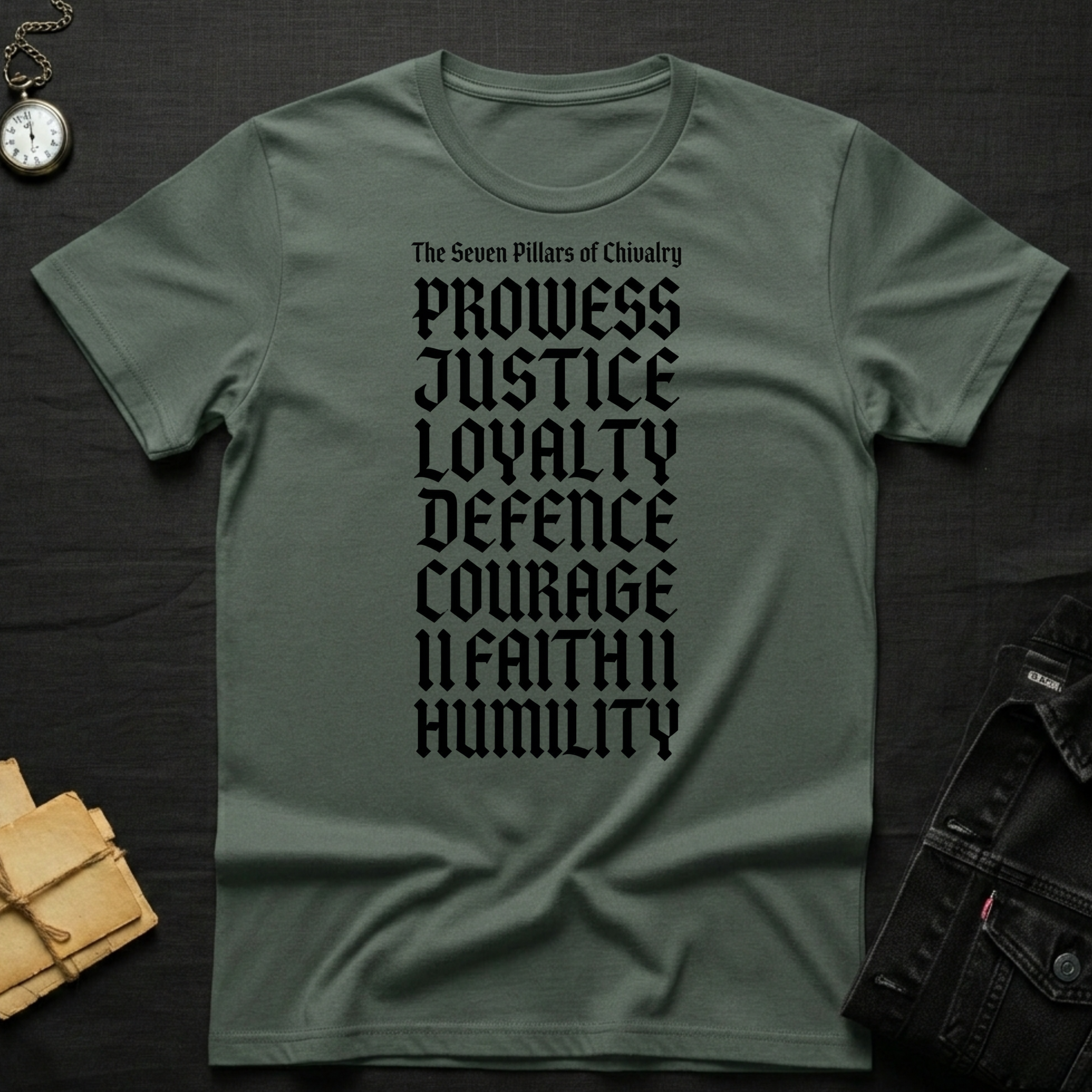 The 7 pillars of chivelry T-Shirt