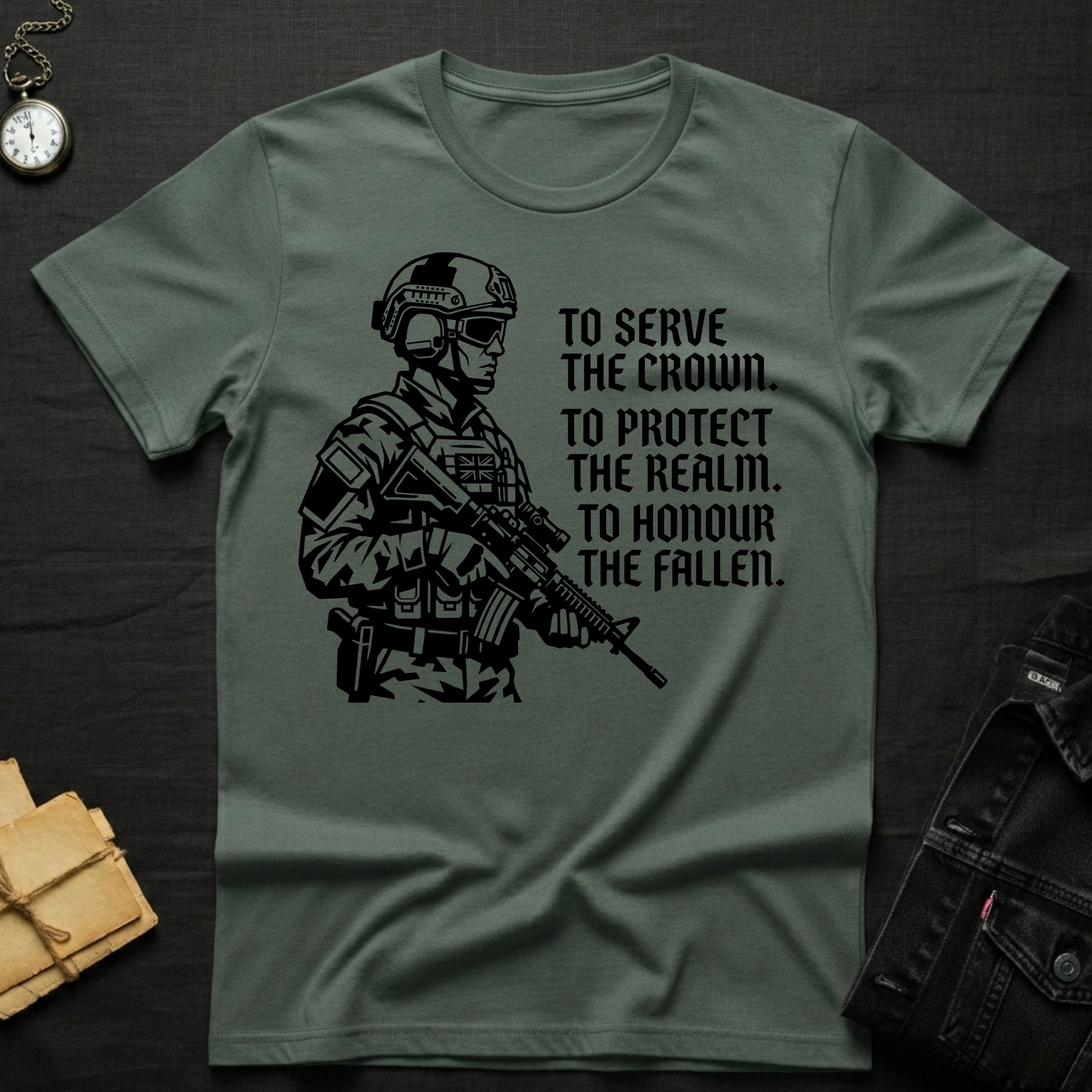 Serve the crown T-Shirt