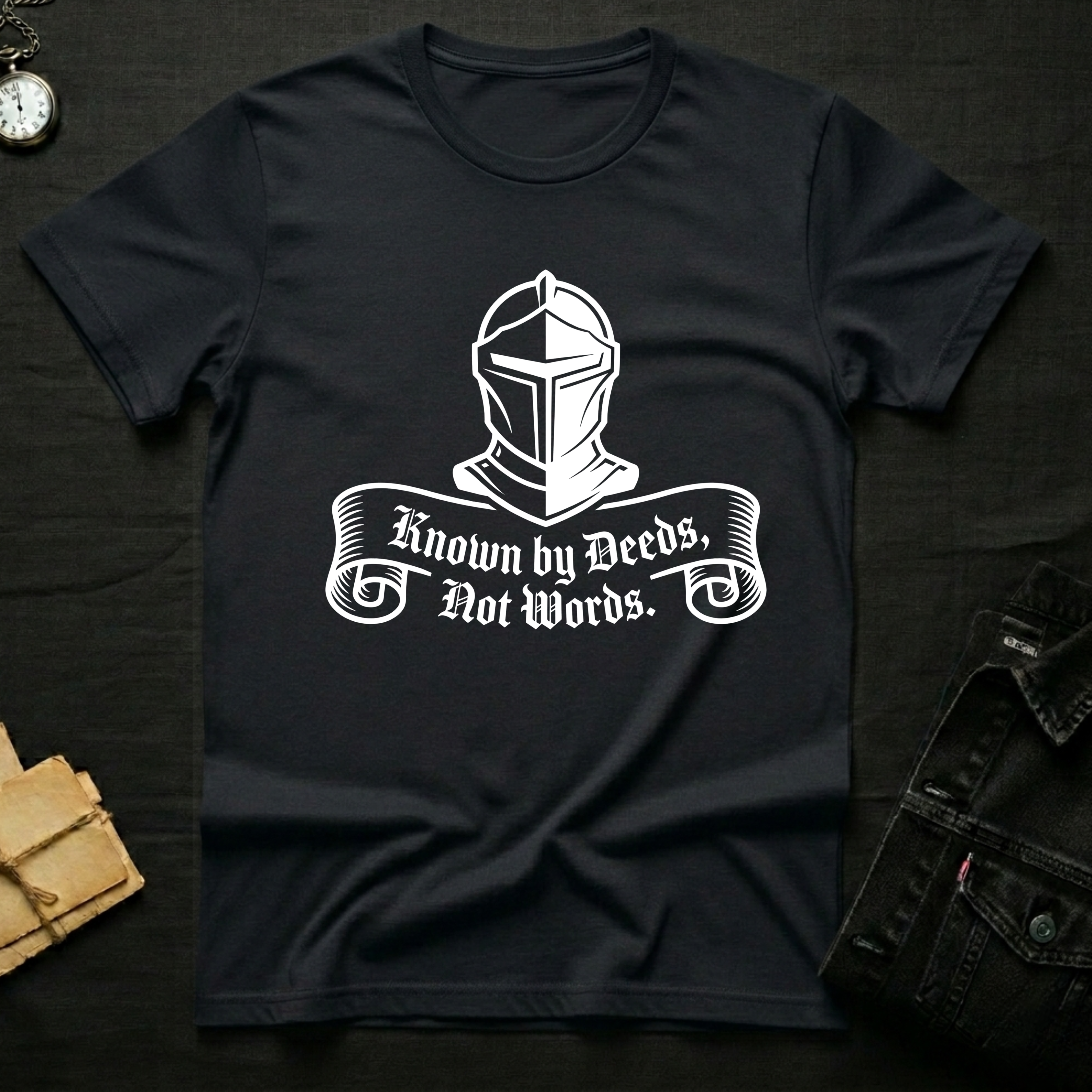Known by deeds T-shirt