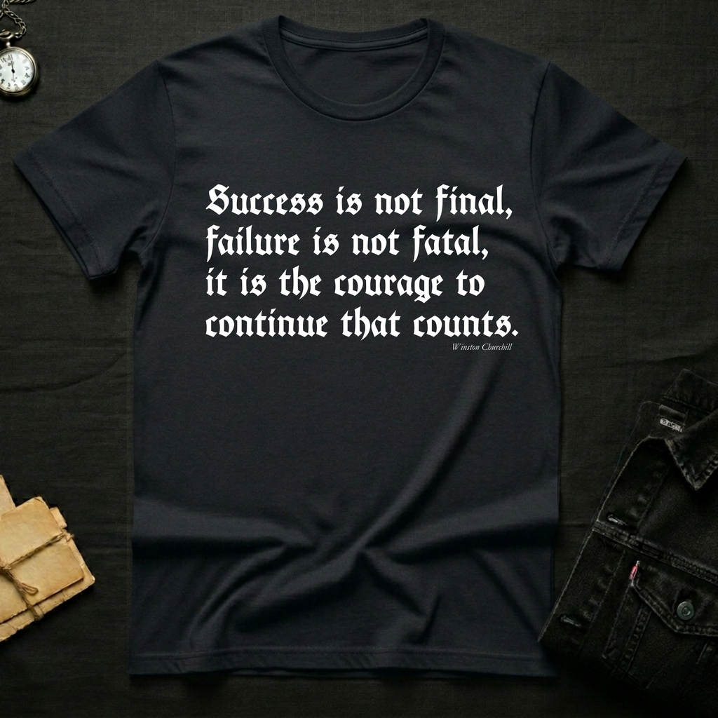 Courage to continue T-shirt