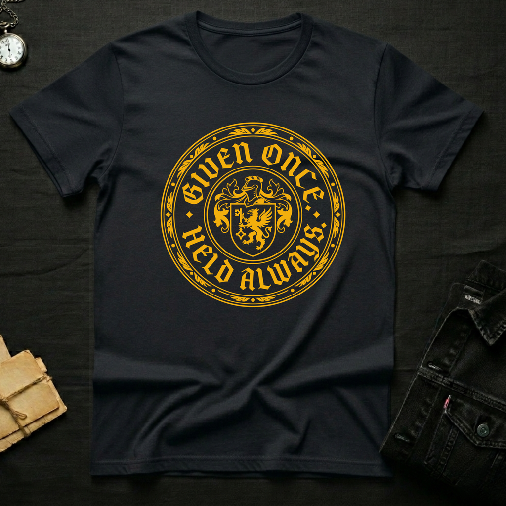 Given once T-shirt