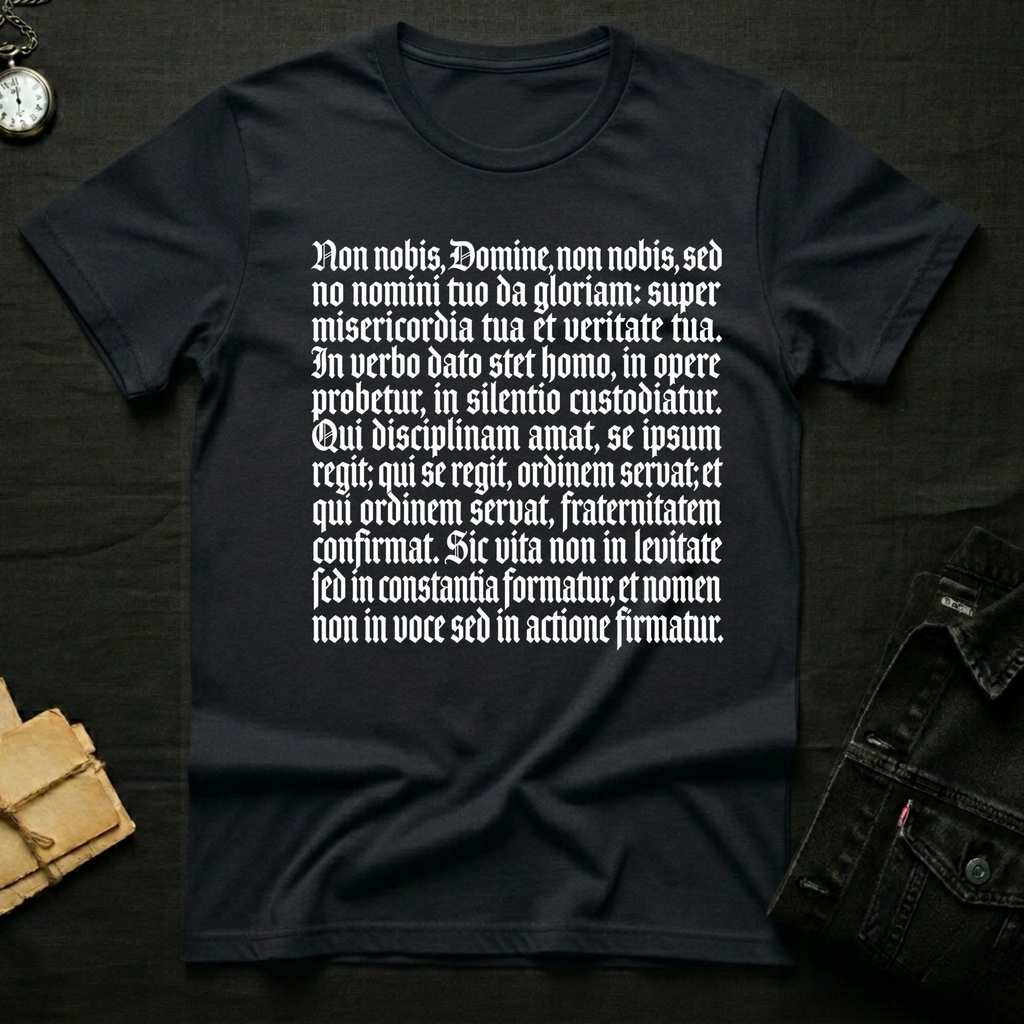 Non nobis T-shirt