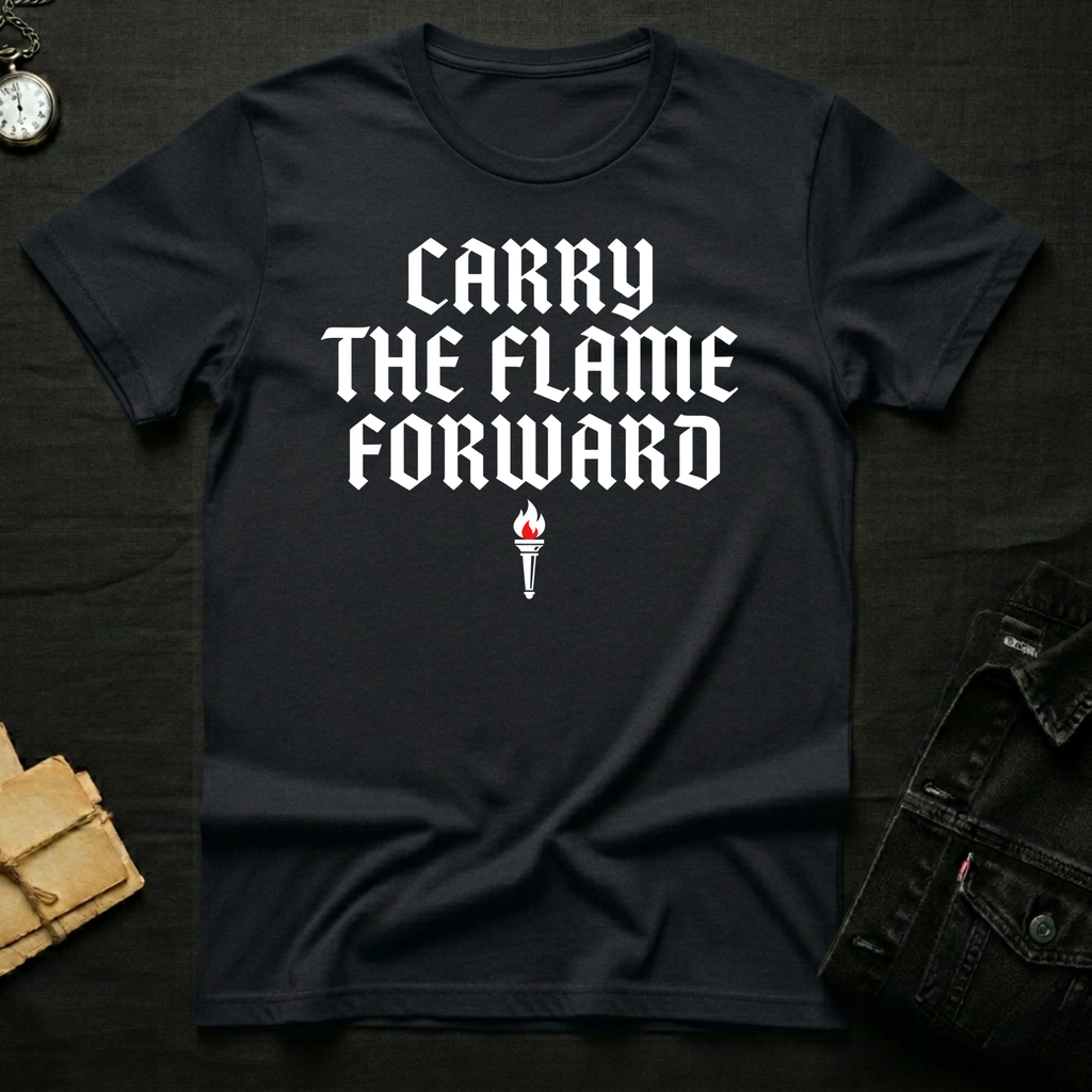 Carry the flame T-shirt