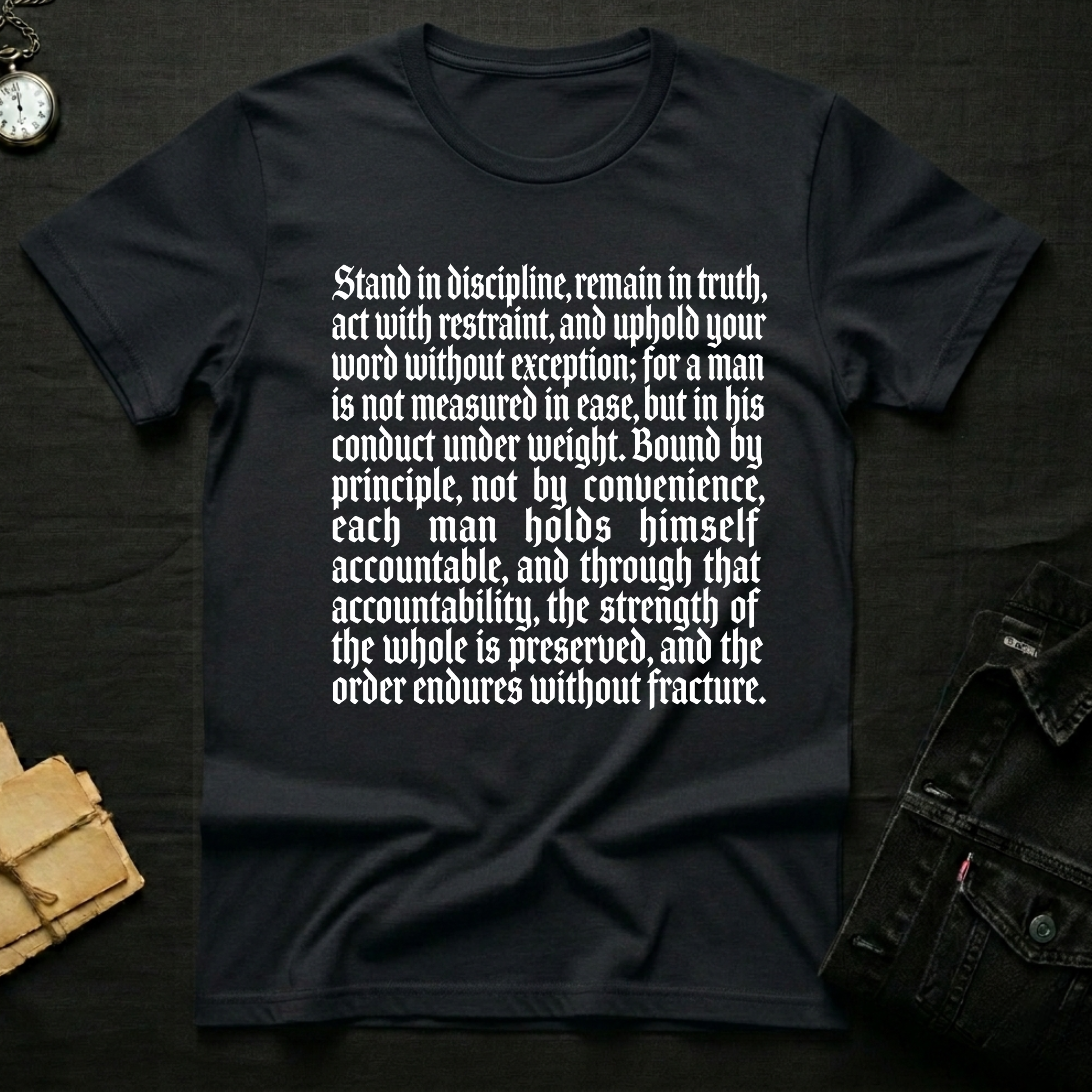 Stand in discapline T-shirt