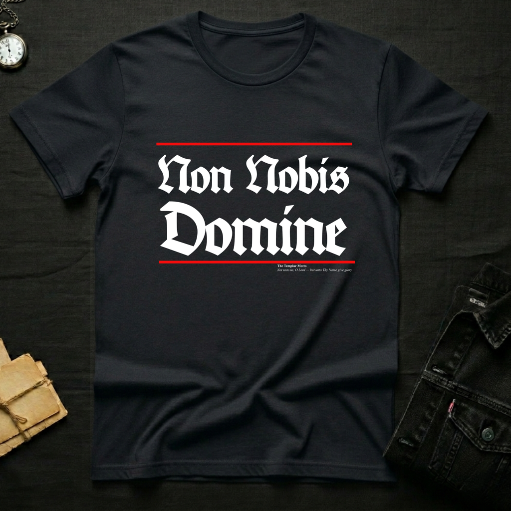 Knights Templar Motto T-shirt