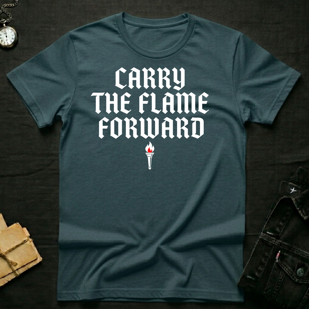Carry the flame T-shirt