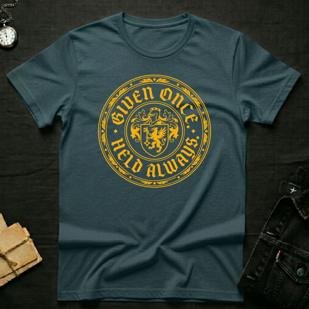 Given once T-shirt