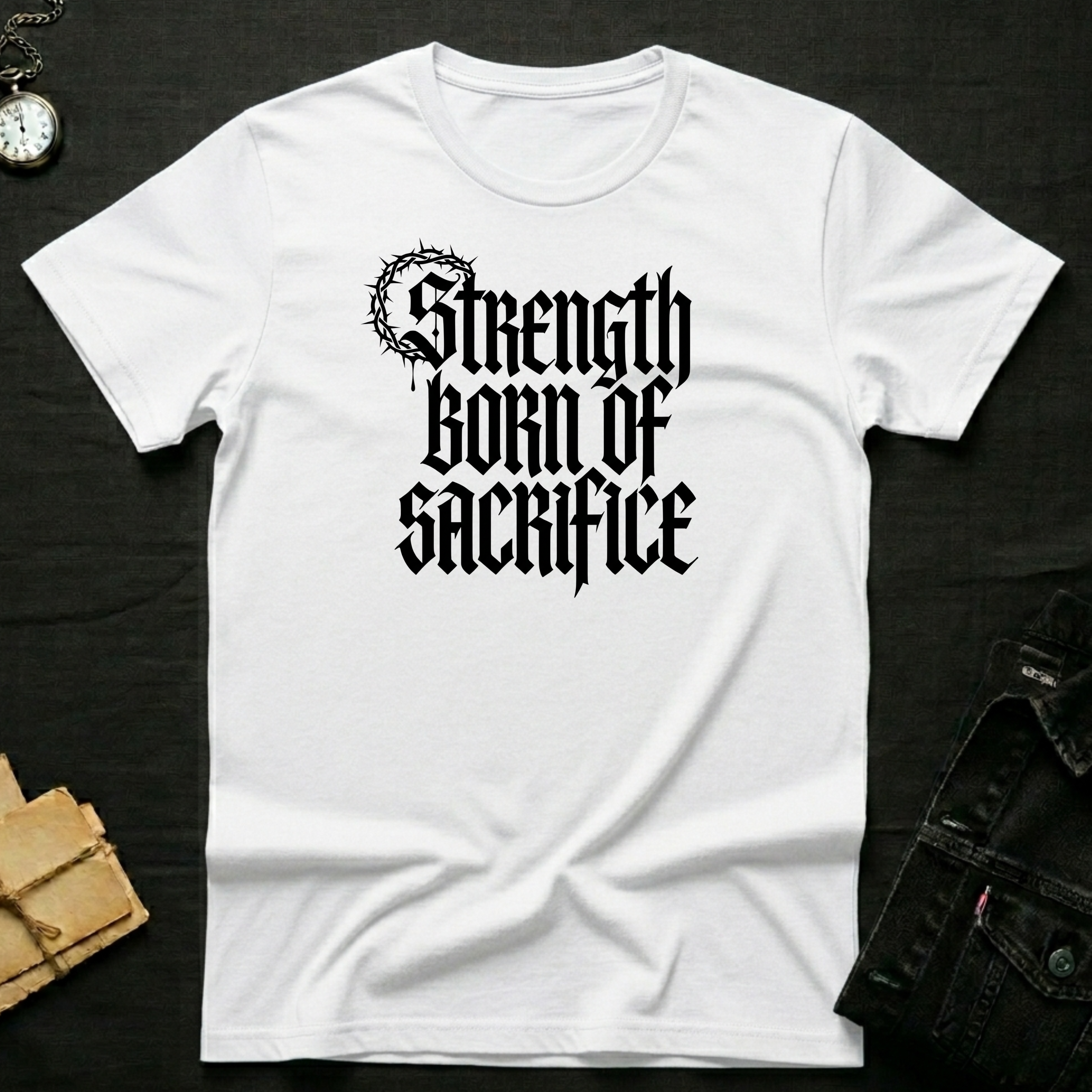 Strength Born of Sacrifice T-Shirt