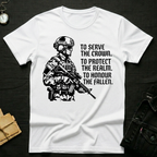 Serve the crown T-Shirt