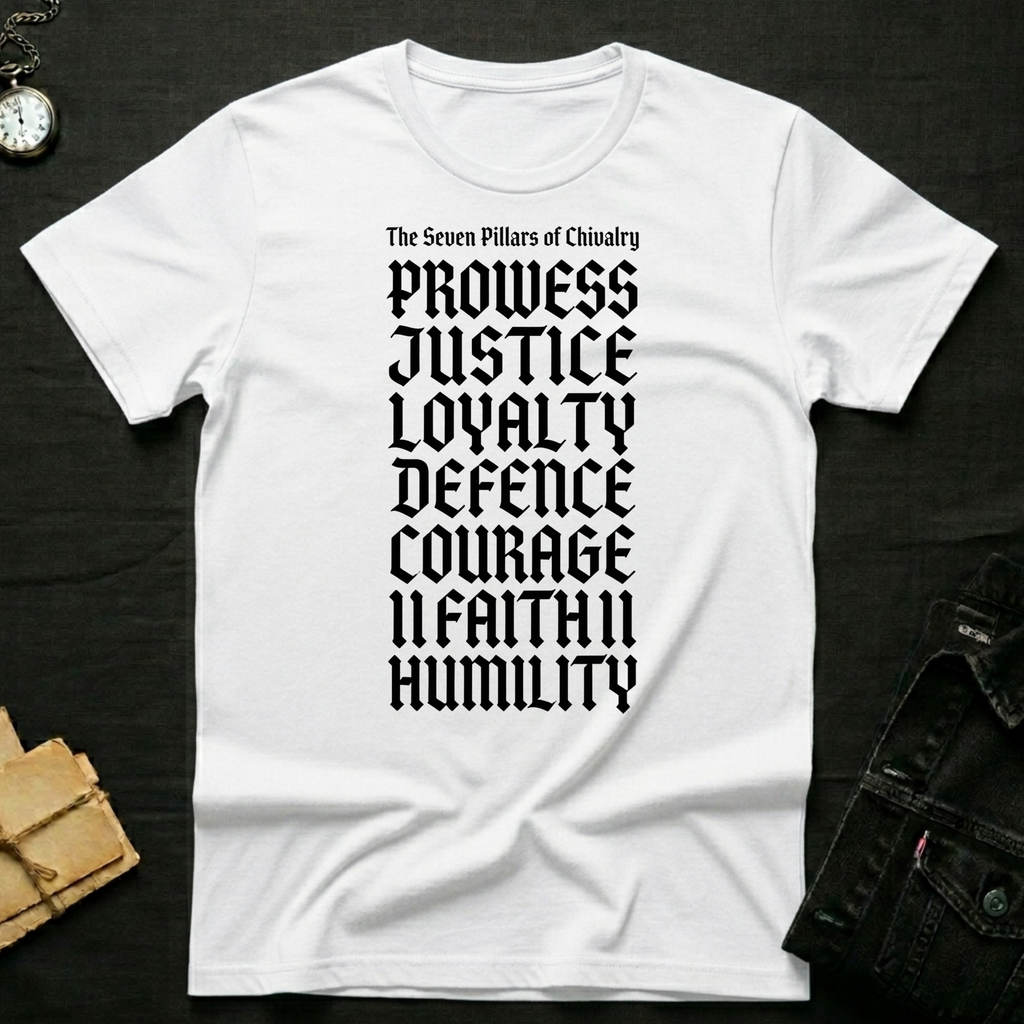 The 7 pillars of chivelry T-Shirt