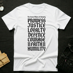 The 7 pillars of chivelry T-Shirt