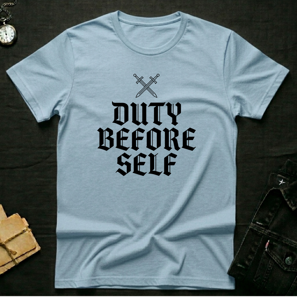 Duty before self T-shirt
