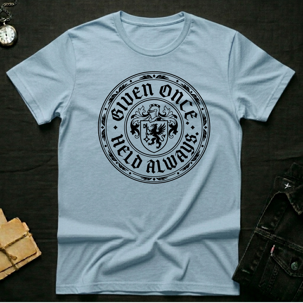 Given once T-shirt