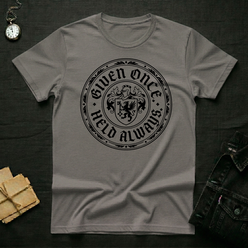 Given once T-shirt