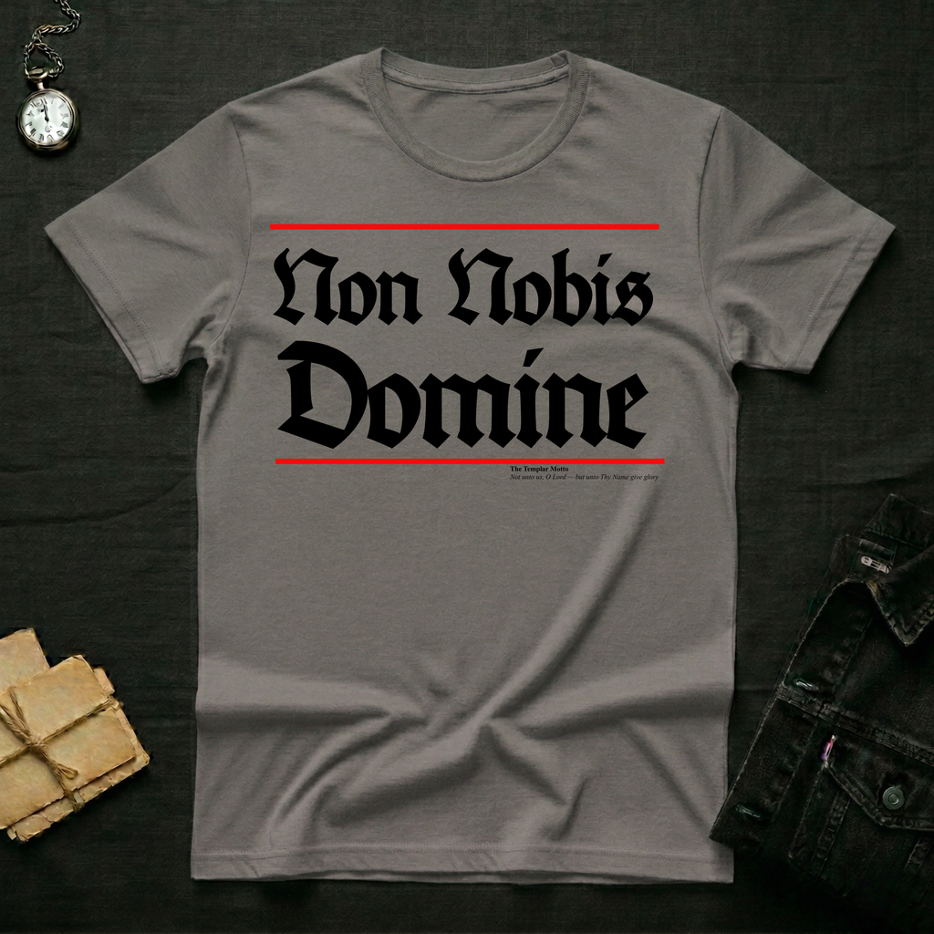 Knights Templar Motto T-shirt