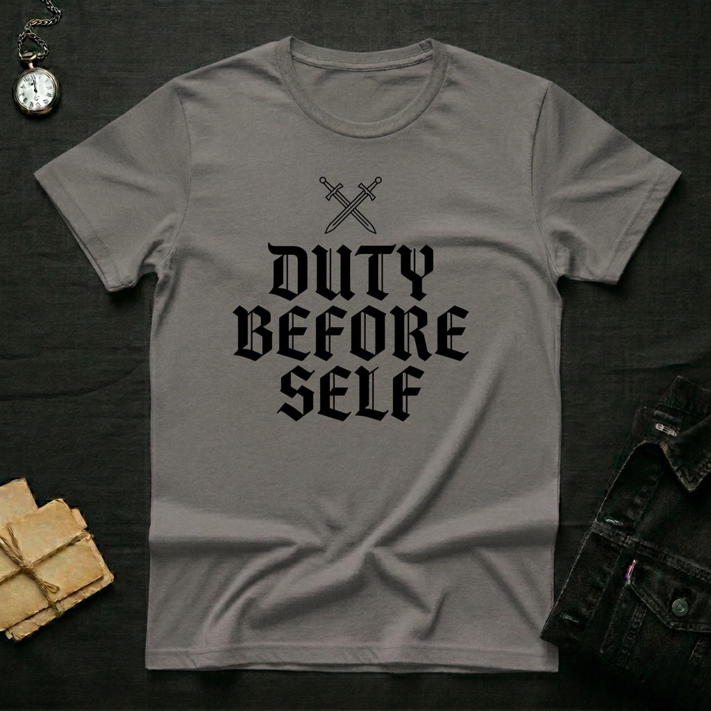 Duty before self T-shirt