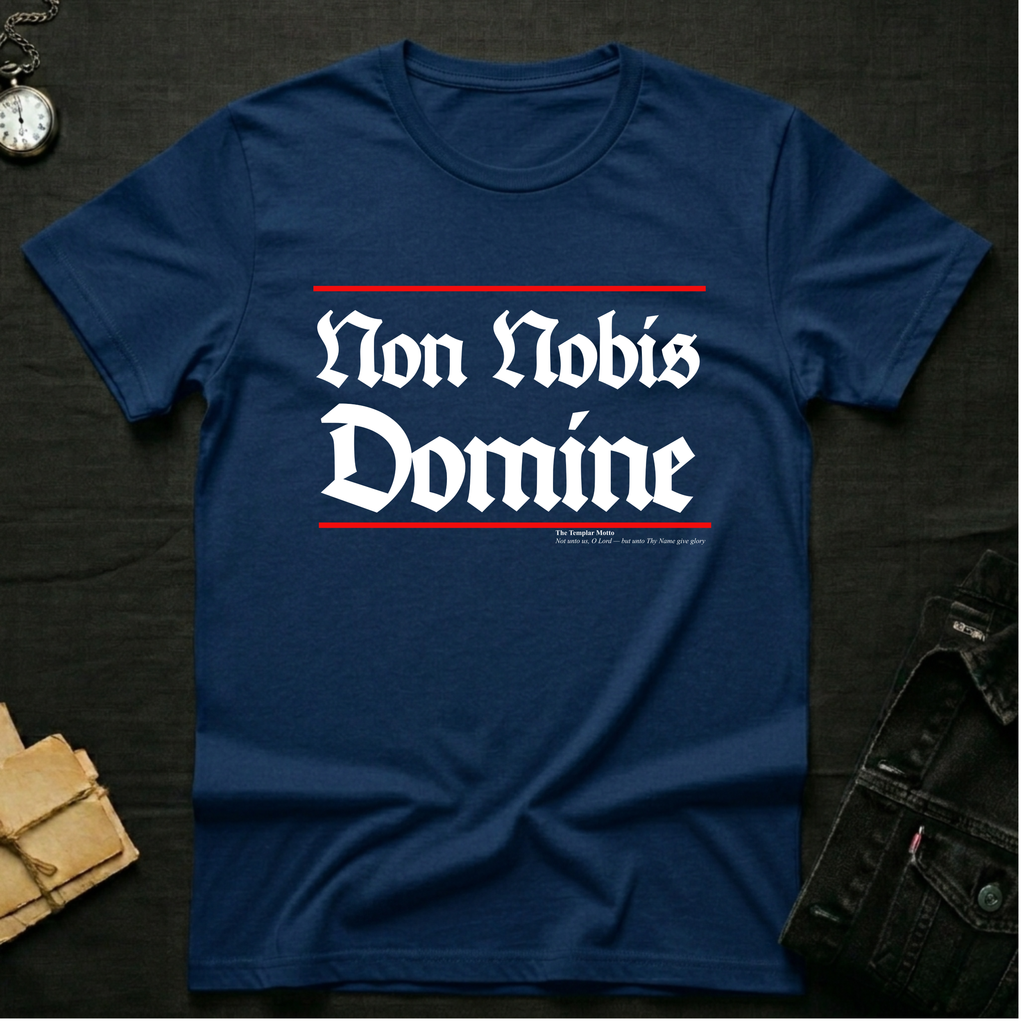 Knights Templar Motto T-shirt