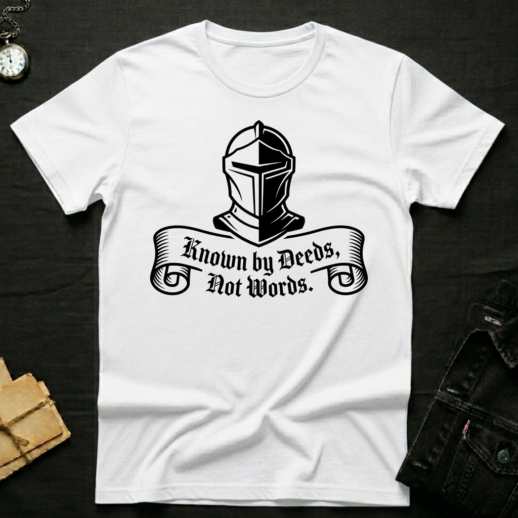 Known by deeds T-shirt