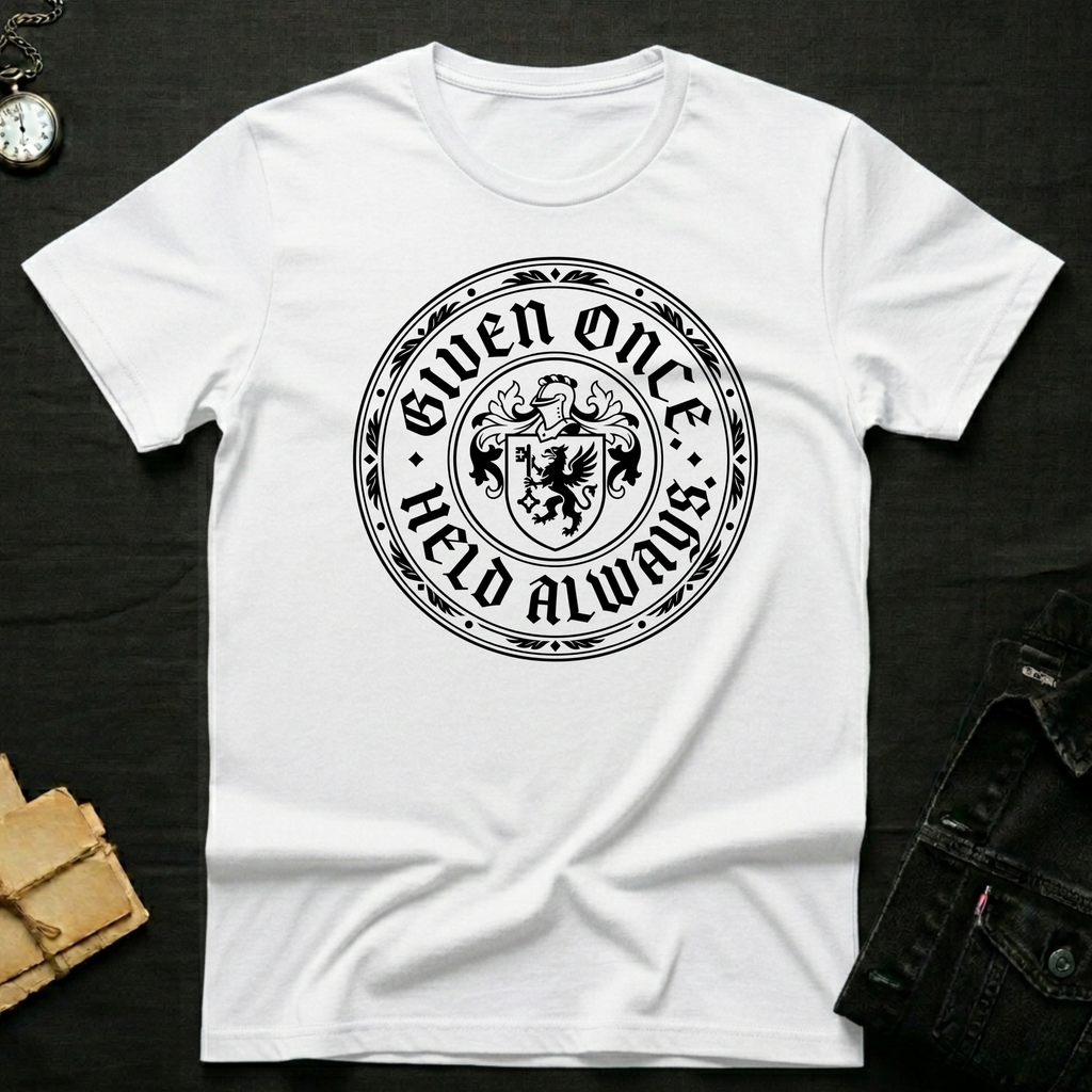 Given once T-shirt