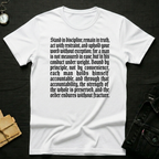 Stand in discapline T-shirt