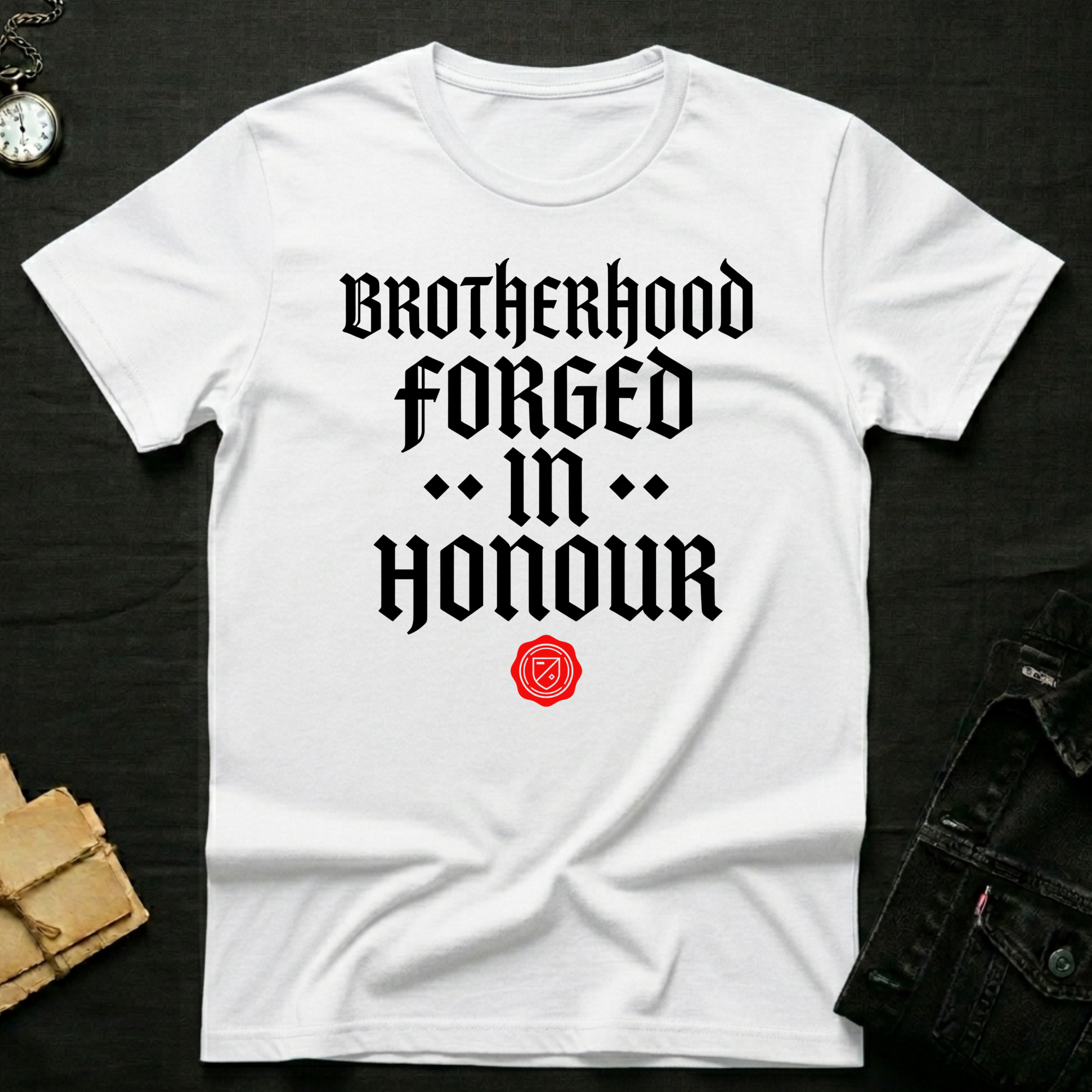 Forged in honour T-shirt
