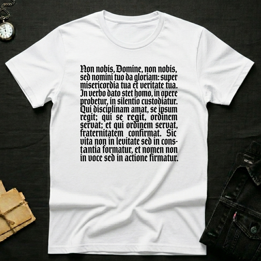 Non nobis T-shirt