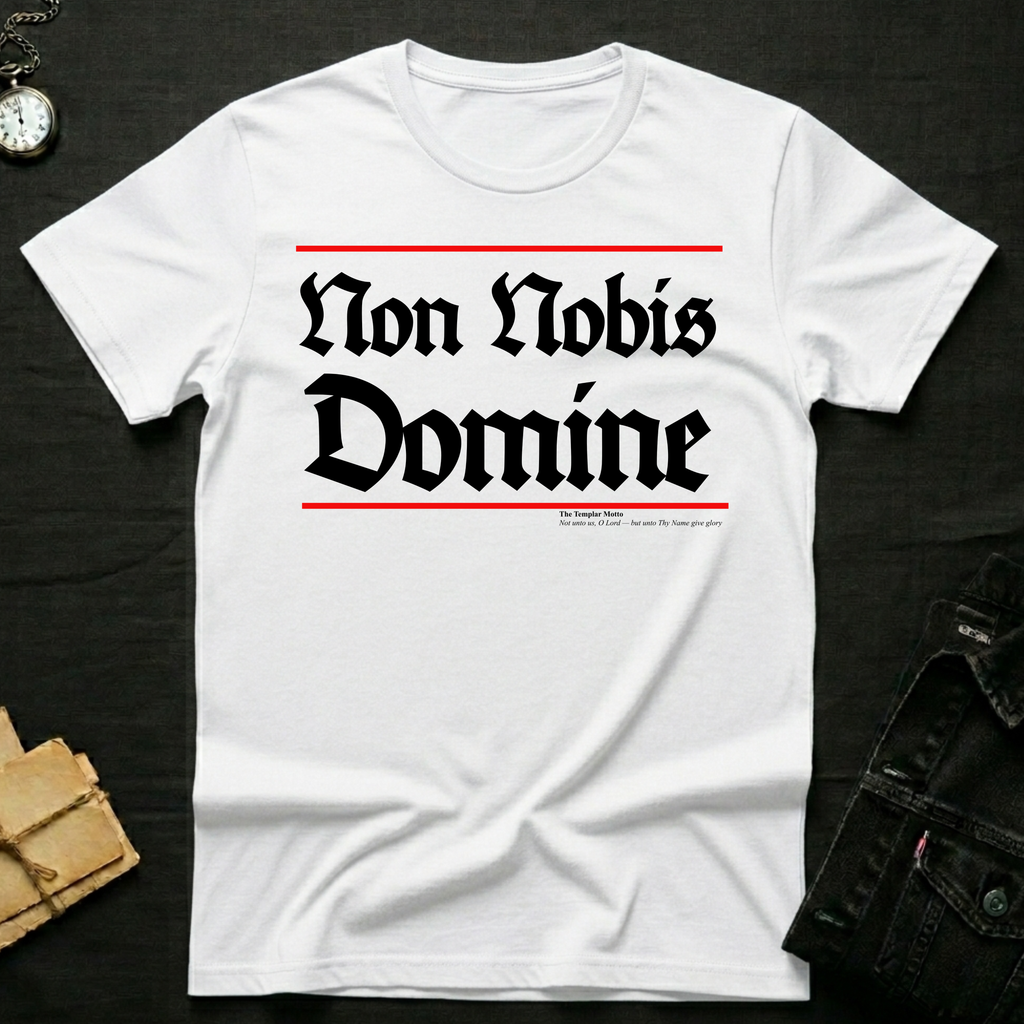Knights Templar Motto T-shirt