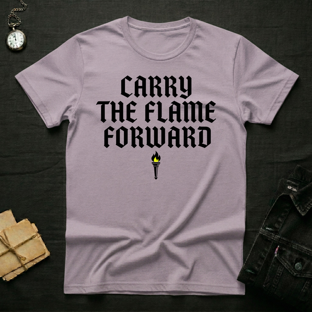 Carry the flame T-shirt