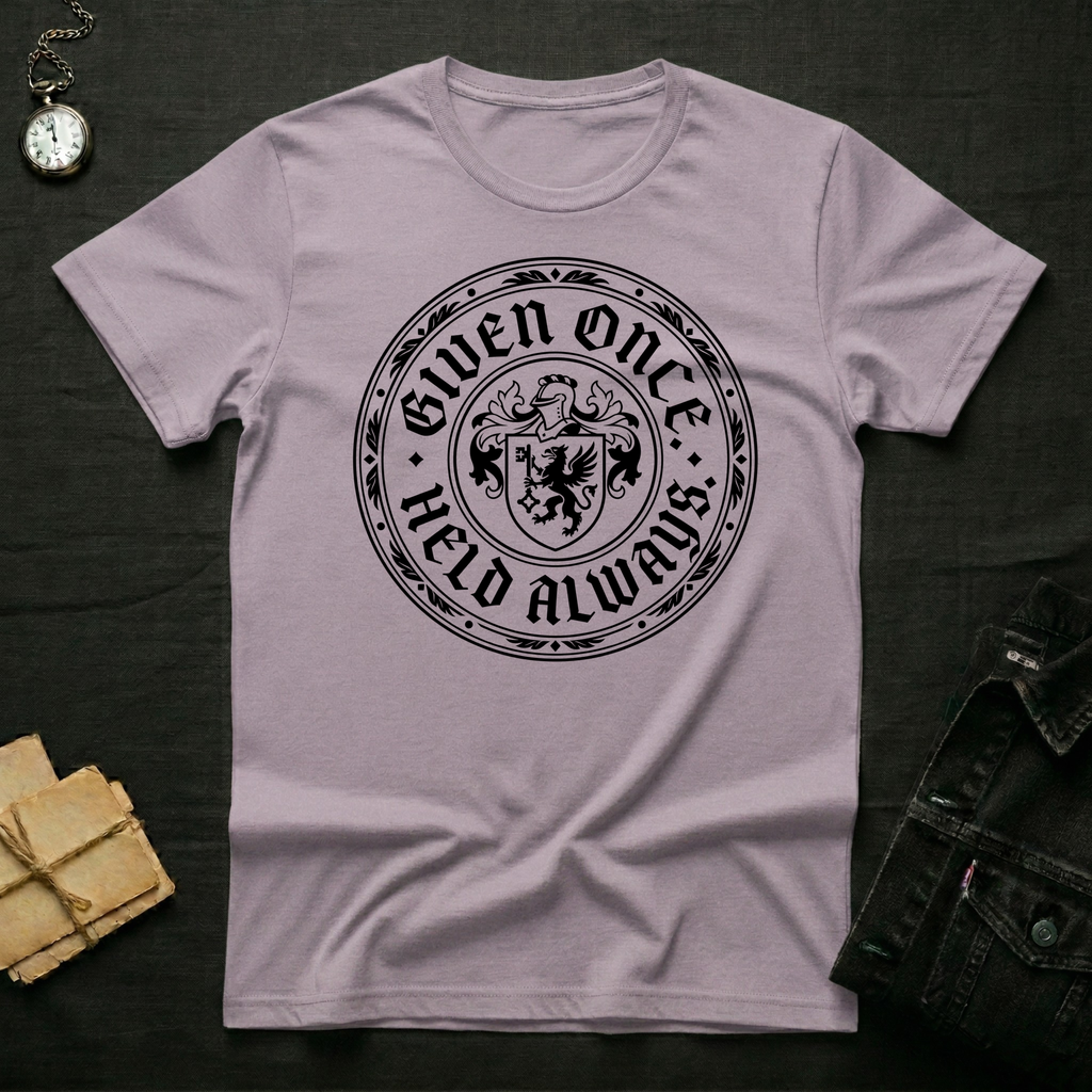 Given once T-shirt
