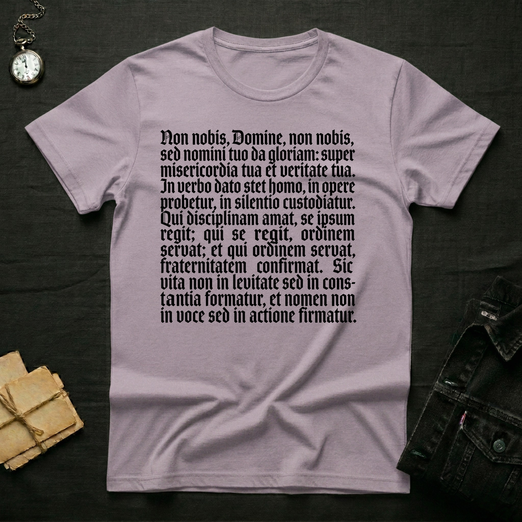 Non nobis T-shirt