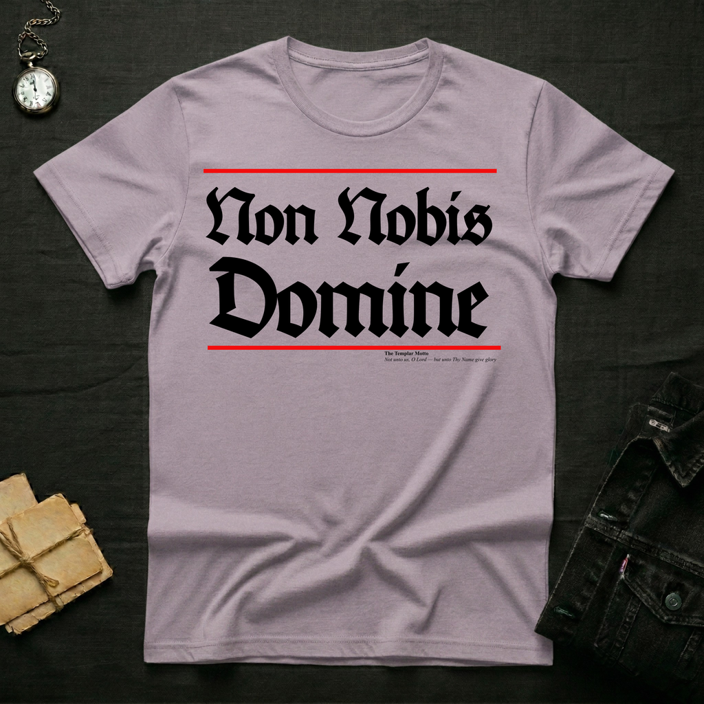 Knights Templar Motto T-shirt